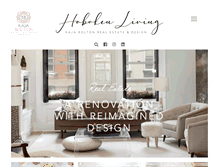 Tablet Screenshot of hobokenliving.com